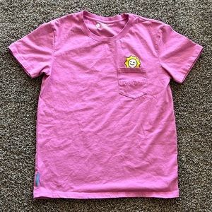 Dutch Bros Mens XL t-shirt pink brand new in package. Radiate positivity.